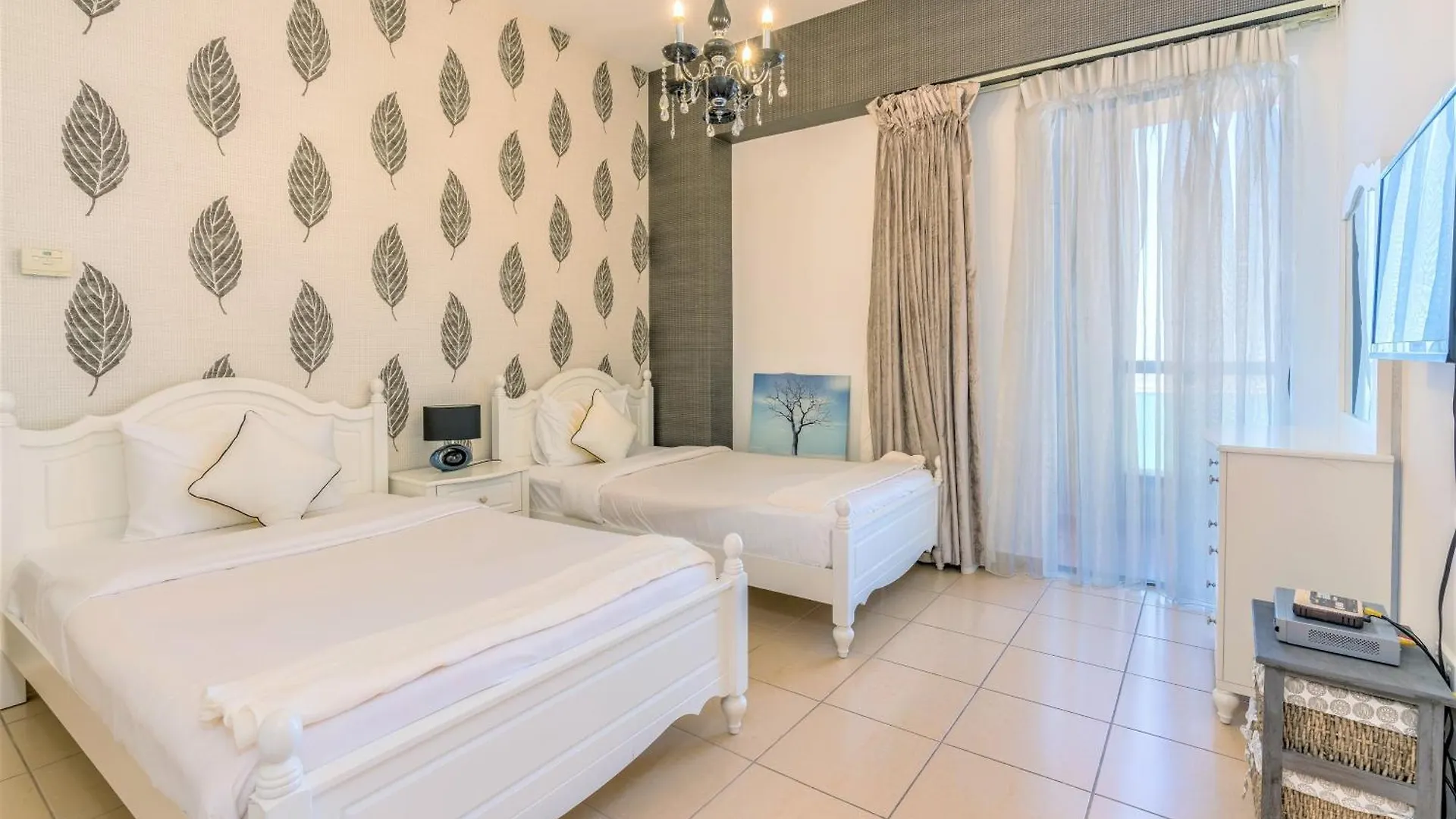 Daire Stunning Beach Front Apt Dubai Eye View Jbr Dubai