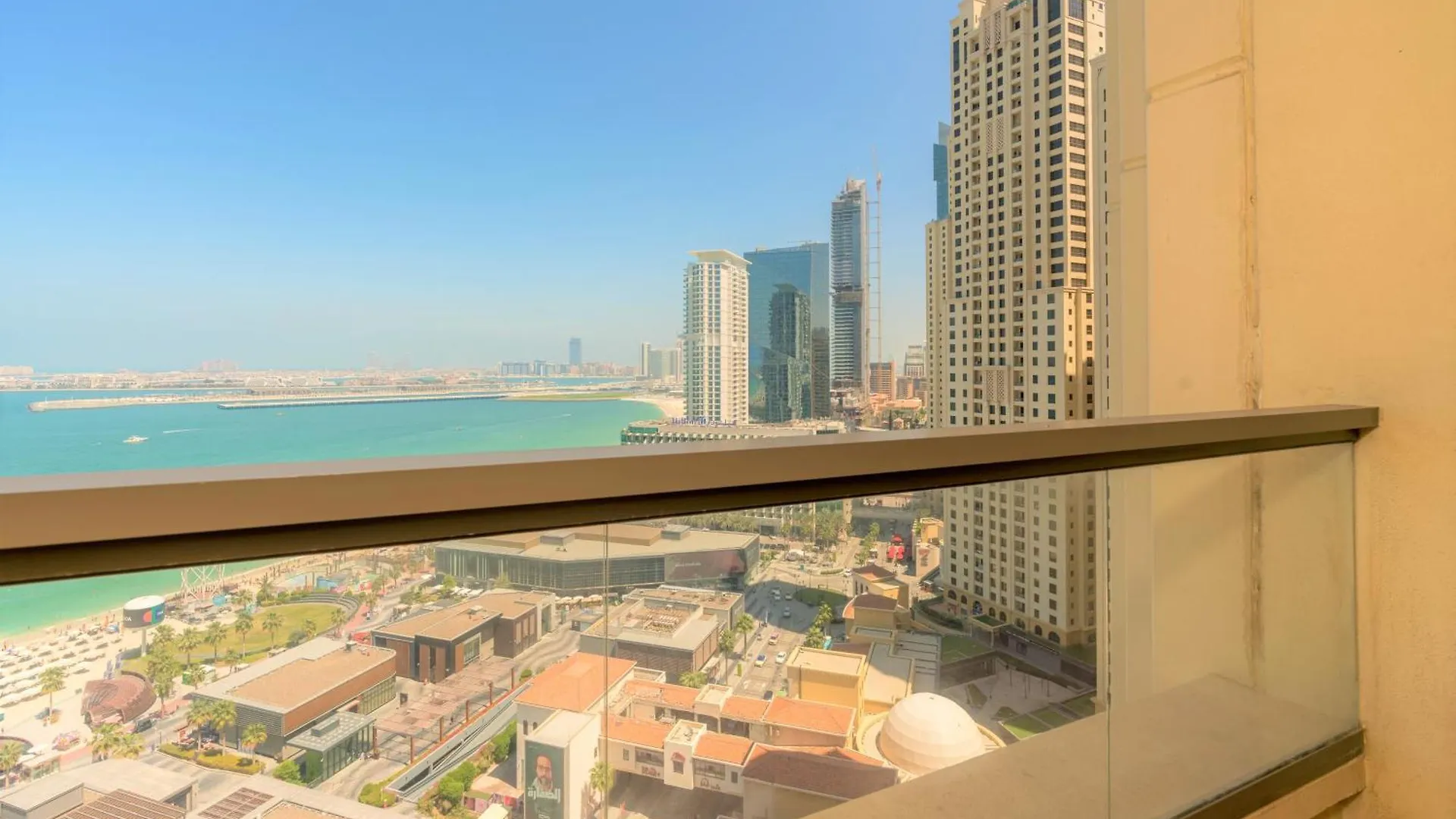 Stunning Beach Front Apt Dubai Eye View Jbr Dubai Daire
