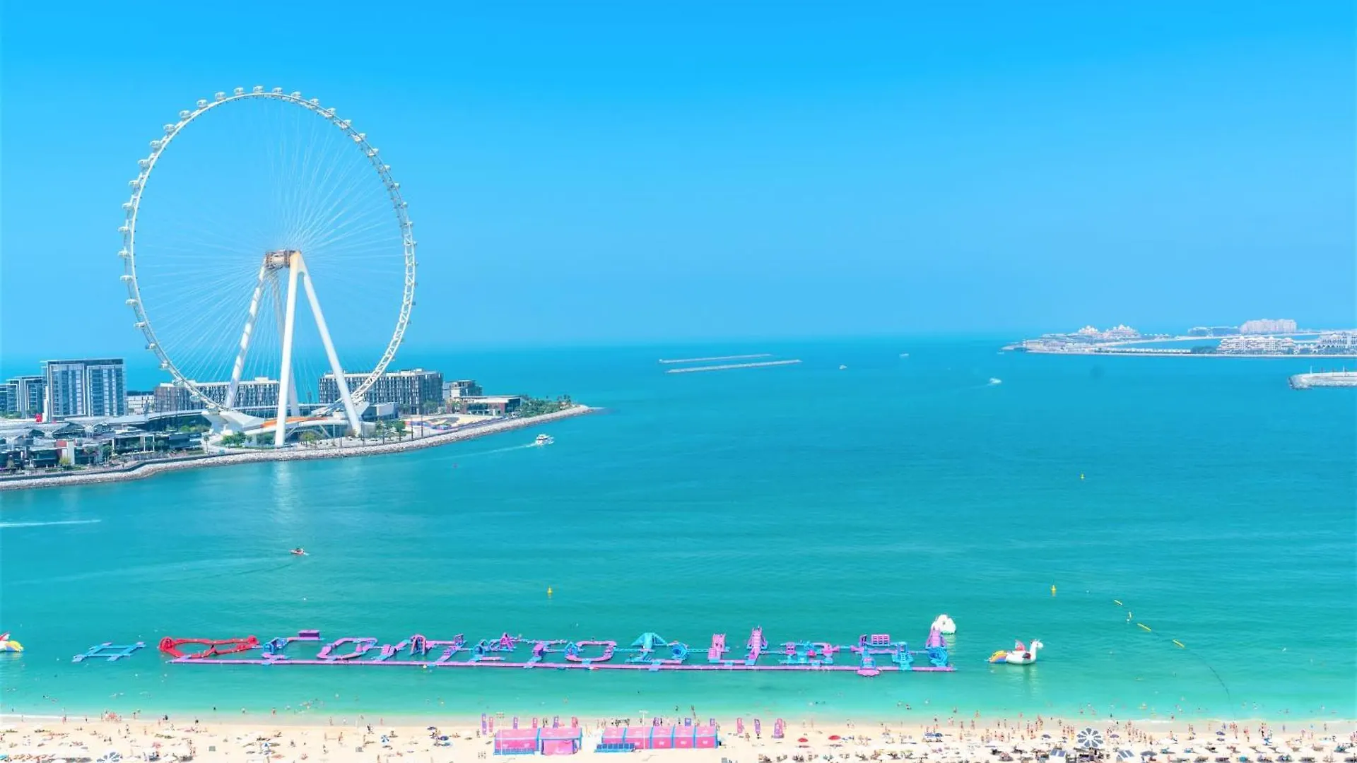 Daire Stunning Beach Front Apt Dubai Eye View Jbr Dubai Birleşik Arap Emirlikleri