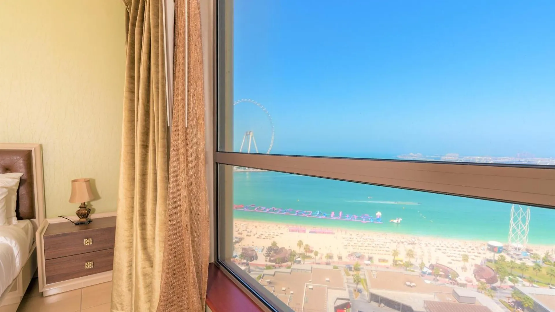 Stunning Beach Front Apt Dubai Eye View Jbr Dubai Daire